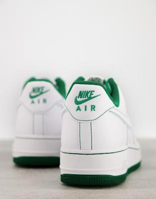 nike air force green stitch