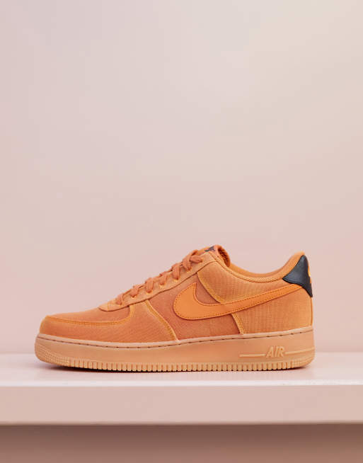 Nike Air Force 1 07 Style Baskets avec semelle en gomme Fauve