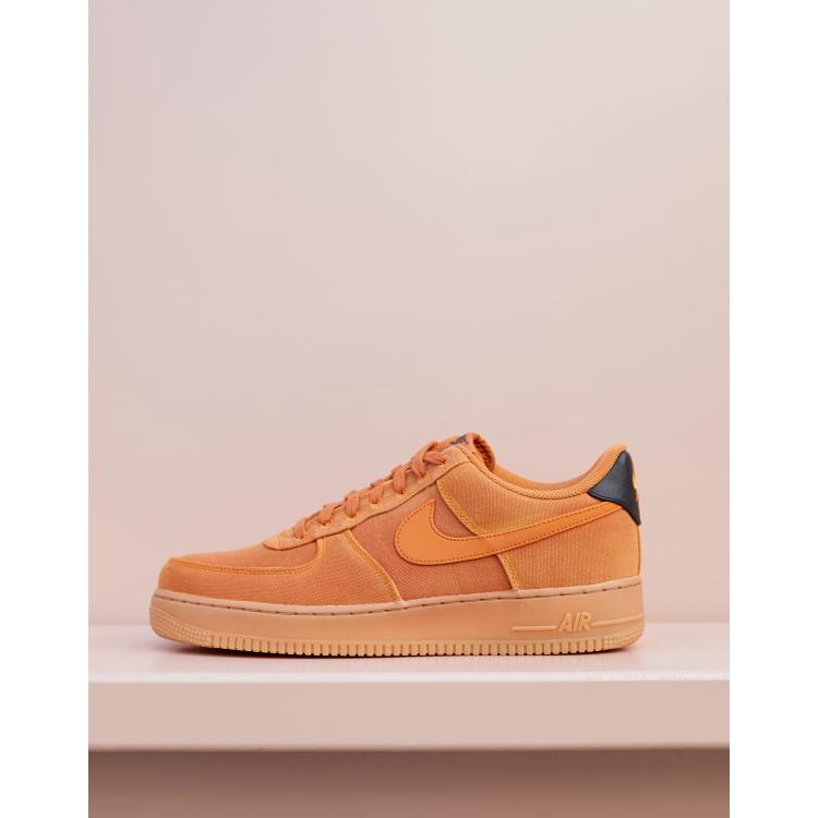 Nike air best sale force 1s tan