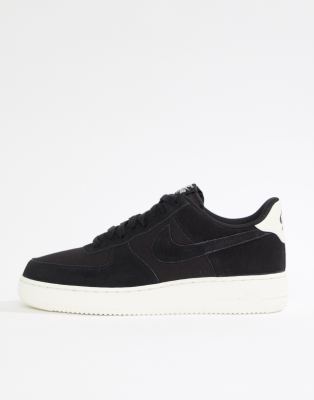 Air force 1 store nere camoscio