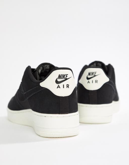 Buy Air Force 1 '07 Suede 'Black' - AO3835 001