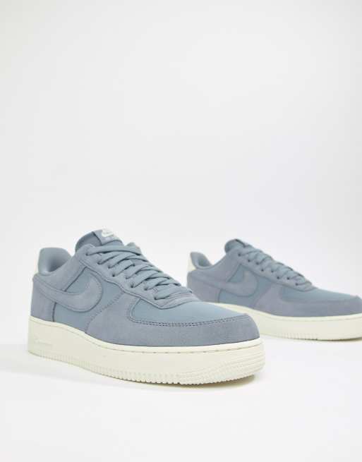 Nike air force on sale 1 suede bleu