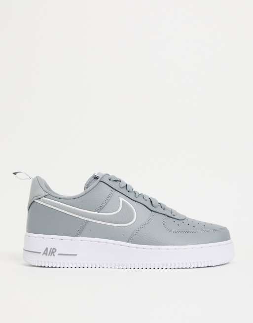 Nike Air Force 1 07 TM trainers in particle grey ASOS