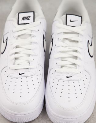 nike air force 1 trainers in white