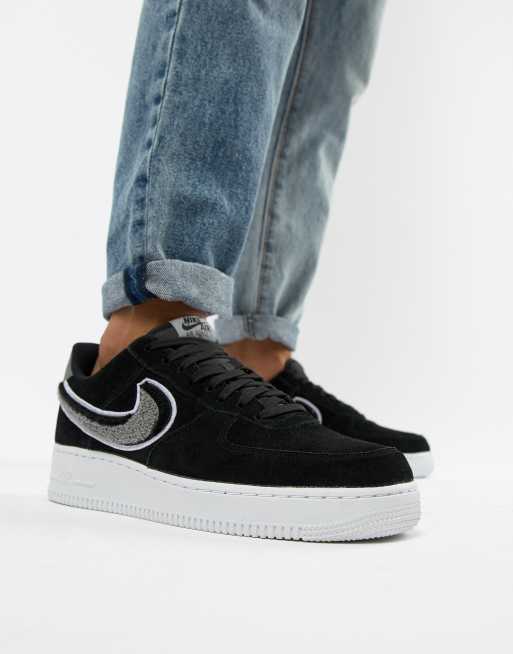 Nike Air Force 1 '07 LV8 Black/White-Cool Grey - 823511-014