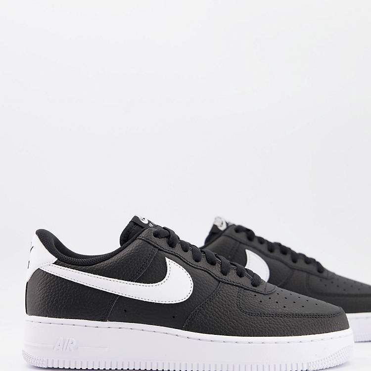 Nike Air Force 1 '07 trainers in black and white | ASOS