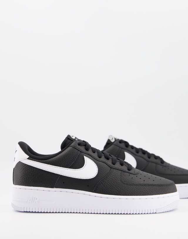 Nike - air force 1 '07 trainers in black and white