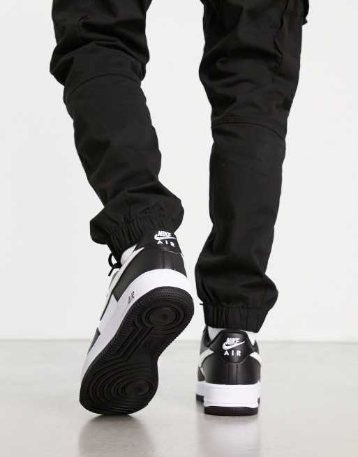 Air force hotsell 1 black asos