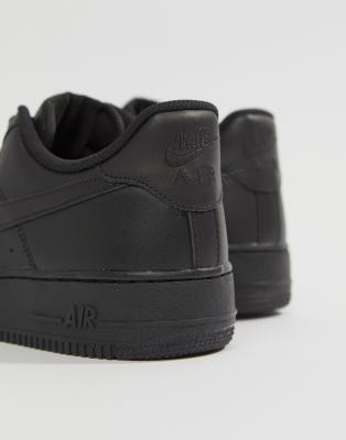 asos black air force 1