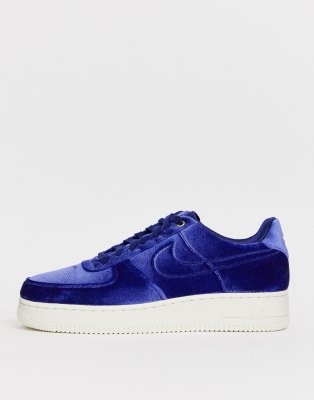 nike air force blue velvet