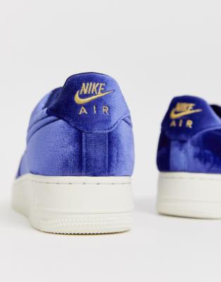 nike air force blue velvet