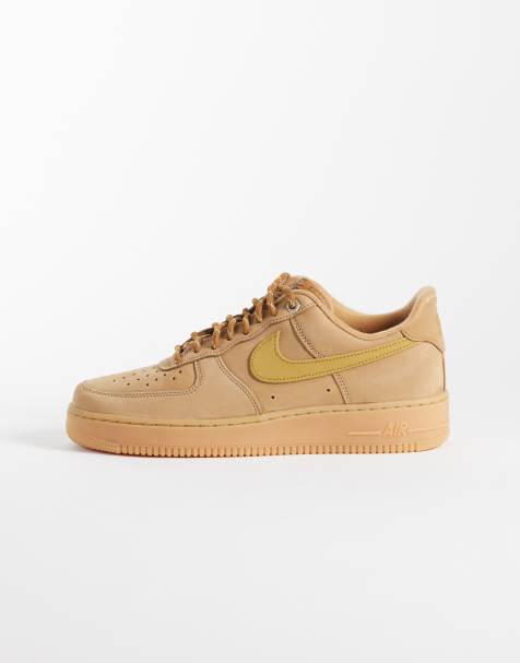 Nike Air Force 1 '07 trainers in brown - view 1