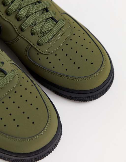 Nike air force khaki hot sale green