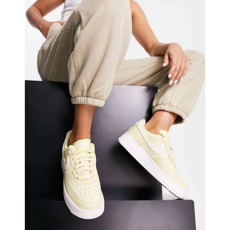 Nike Air Force 1 07 trainers in lemon drop ASOS