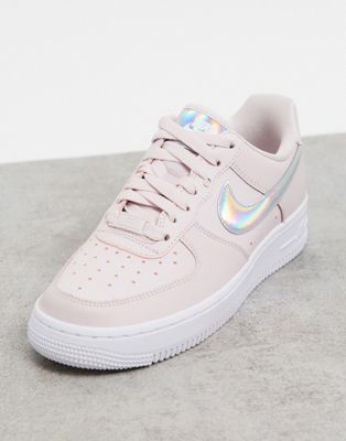 nike air force 1 pink trainers