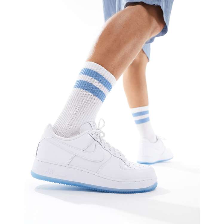 Blue and silver air best sale force 1