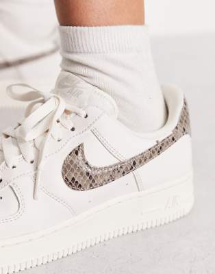 snake print nike air force 1