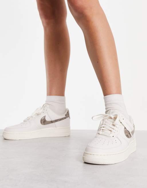 Air force 1 outlet snakeskin white