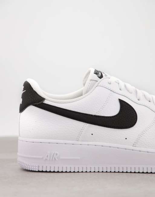 Womens air force 1 black store and white