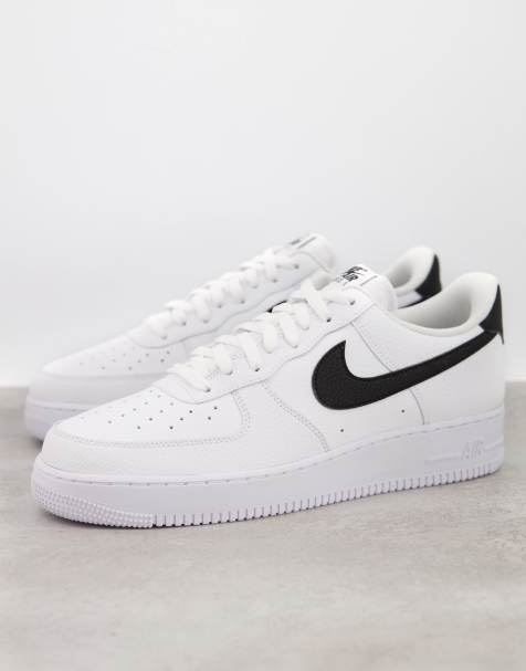 Nike Air Force 1 '07 trainers in white/black - view 1