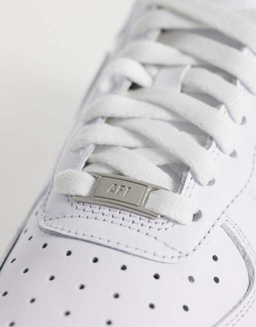 Nike – Air Force 1 – '07 – Trippelvita sneakers, 2 av 5