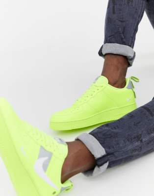 Nike air force store neon grün