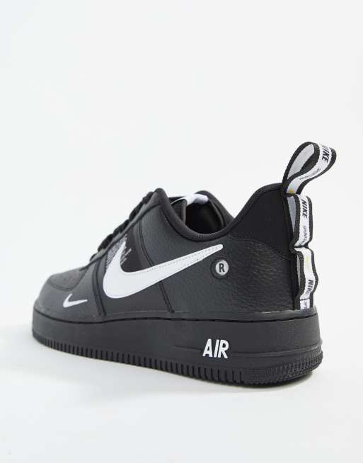 Nike Air Force 1 Utility Black, Where To Buy, AJ7747-001