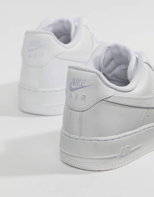 Nike – Air Force 1 '07 – Weiße Sneaker, 3 von 4