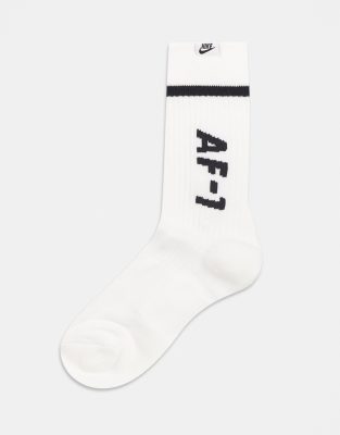 asos white nike socks