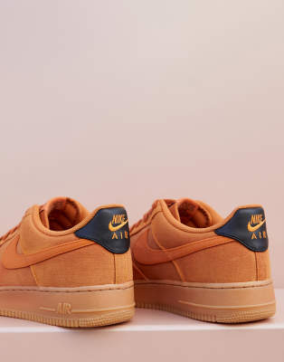 nike air force 1 07 hellbraun