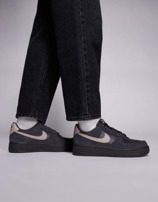 Air Force 1 - Baskets - Crème et beige-Noir WM 6