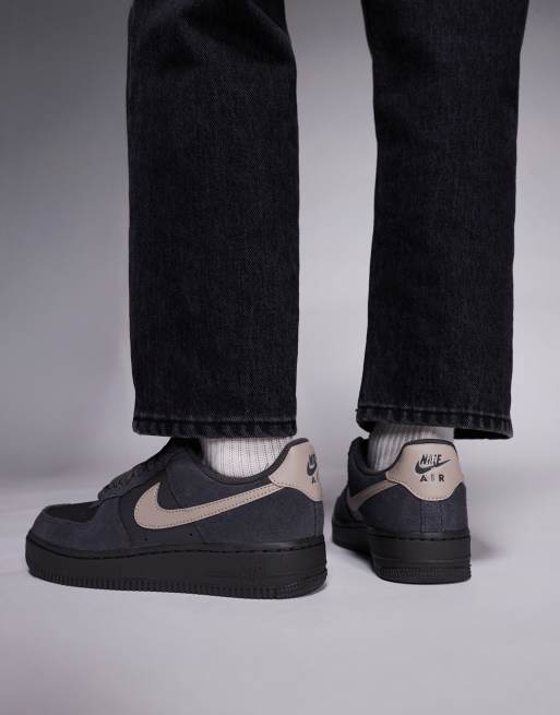 Nike - Air Force 1 - Baskets - Crème et beige, 4 de 5