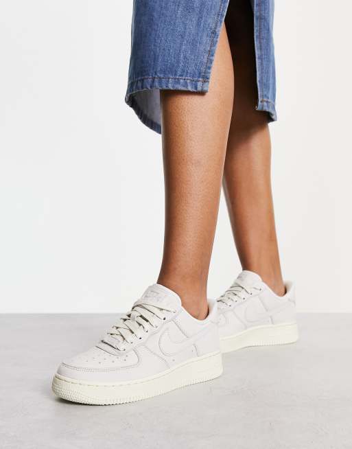 Nike - Air Force 1 - Baskets de qualité supérieure - Blanc sommet