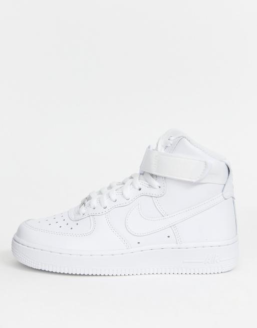 Nike air shop force montant blanc