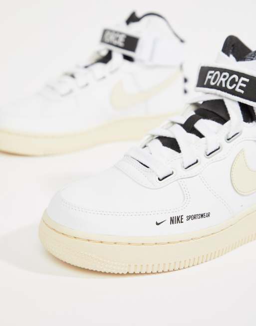 Shoes Nike Air Force Montante Blanche Montante Blanche Air Force