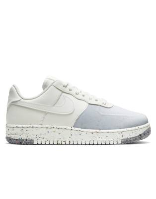air force 1 crater faux leather and mesh sneakers