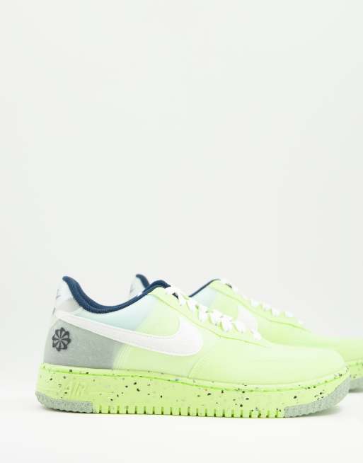 Nike - Air Force 1 Crater - Sneakers i gul