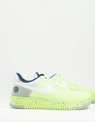Nike - Air Force 1 Crater - Sneakers in geel | ASOS