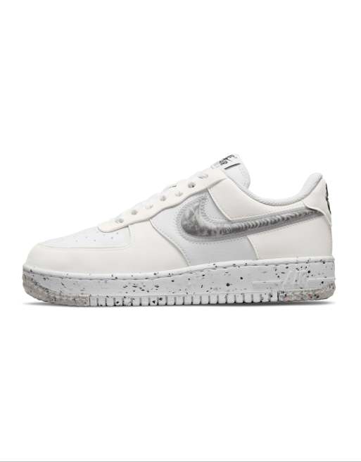 Nike Air Force 1 Crater W sneakers in sail/summit white