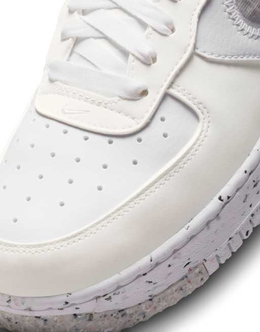 Nike Air Force 1 Crater W sneakers in sail/summit white | ASOS