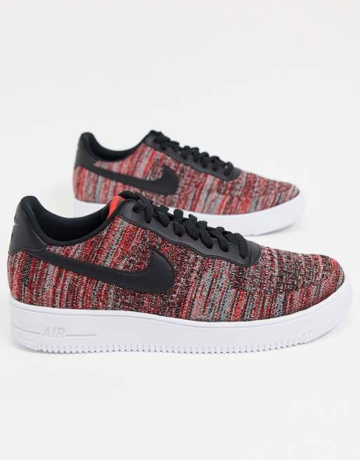 nike air force 1 flyknit rouge nike air force 1 flyknit rouge