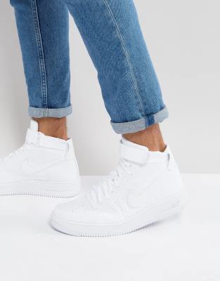 nike air force 1 mid bianche