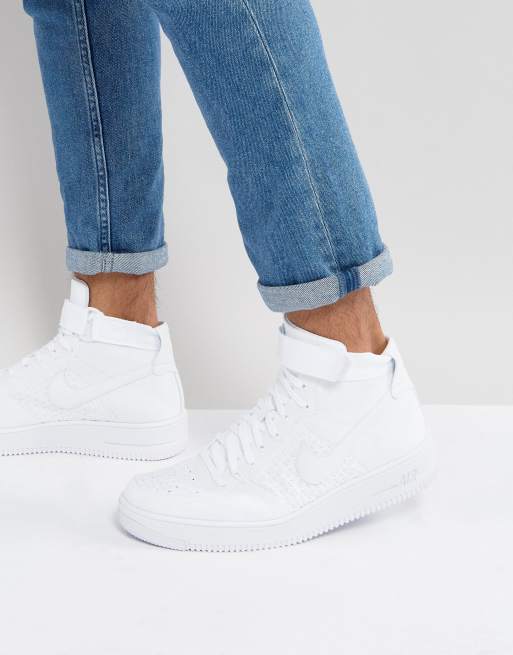 air force 1 mid with jeans