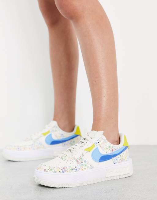 Nike air force mit blumenmuster online