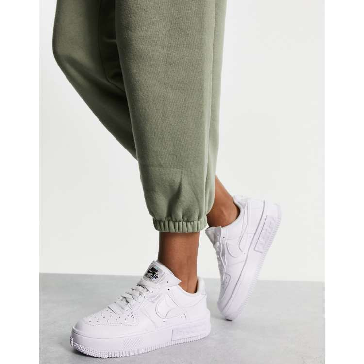 Nike Air Force 1 sneakers in triple | ASOS