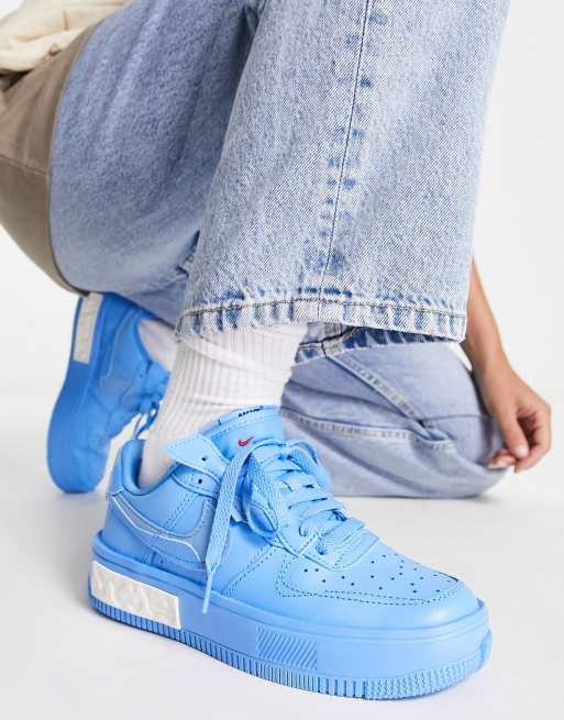 nike air force 1 womens university blue