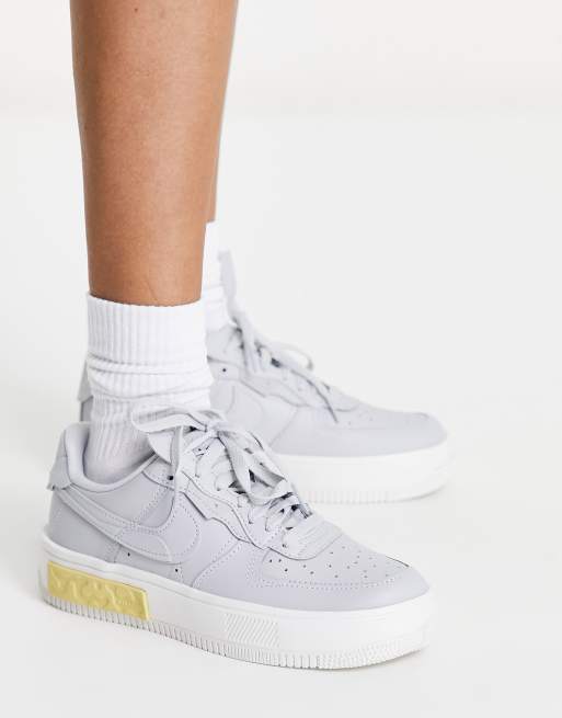 Nike - Air Force 1 Fontanka - Tågegrå sneakers