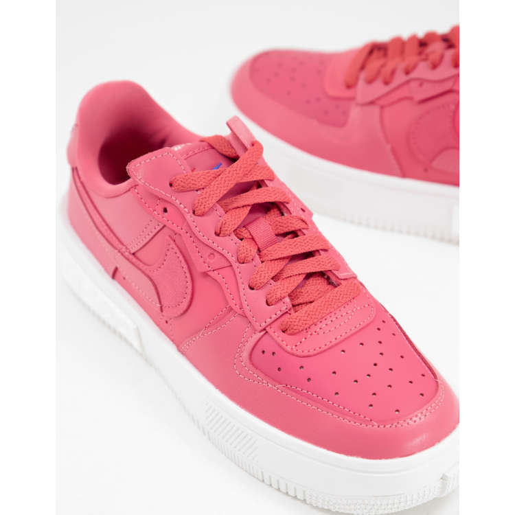 nike air force 1 fontanka sneakers in archaeo pink