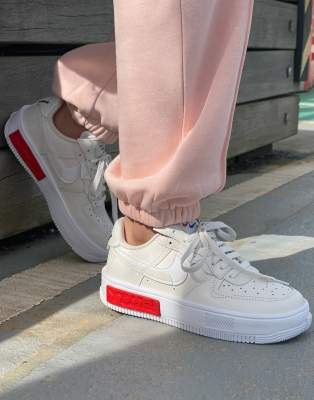 nike air force 1 womens white with black swoosh