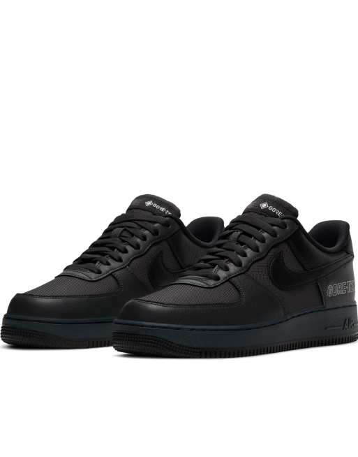 Nike – Air Force 1 Gore-Tex – Antracytowe buty sportowe, 3 z 4